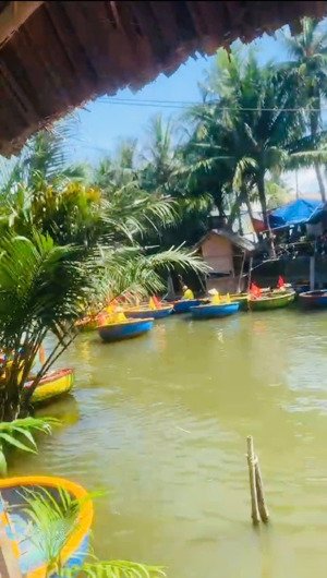 hot ! nhà 2 tầng 2 măt tiền trươc sau ngang 8.8m view sông khu dulich rừng dừa bảy mẫu gia chi 6t05