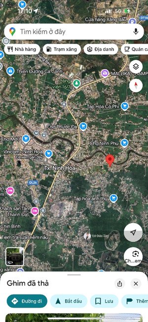 kẹt tiền cần bán nhanh đất ninh phú giá rẻ, gần trung tâm ninh hoà, cách vincom 2km. giá chỉ 5tr/m²