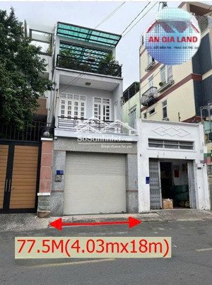 bán nhà riêng mặt tiền tân bình giáp q10, q11 - 77m2 - 3 tầng - dtsd: 150.5m2 nhỉnh 15t