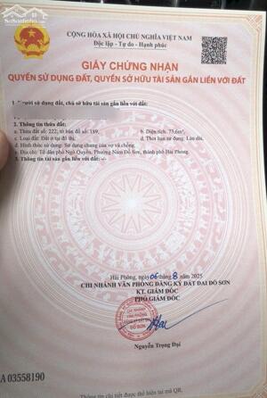 Bán đất Minh Đức - Đồ Sơn - Hải Phòng