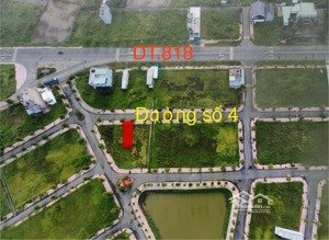bán đất mặt tiền đường số 4 cách dt.818 chỉ 20m ngay khu trung tâm hành chính thủ thừa