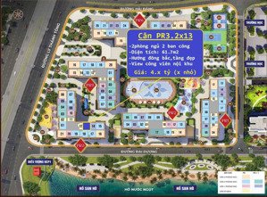 chính chủ bán nhanh căn hộ 2 phòng ngủ 2 ban công, ban công kính - có smarthomes thông minh! ib ib