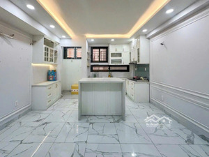 bán nhà mới hoàng hoa thám p7 bt - xe hơi ngủ nhà - 4,3x17m tầng mới cứng thông lê quang định