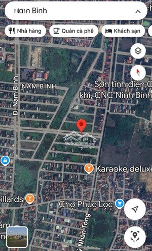 bán nhanh lô đất ở đường đôi 40m2 phố nam bình, phường hoa lư