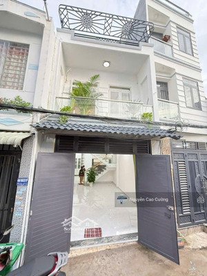 bán nhà 4x12m nở hậu 4,5m 1lầu hẻm 5m thông tân chánh hiệp 18 gần đại học gtvt, q12