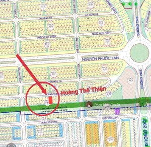 bán cặp đất đường hoàng thế thiện - gần cầu hòa xuân - diện tích khủng 240m2