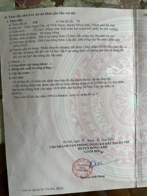 bán đất thôn ngọc tri xã vĩnh ngọc nay xã (vĩnh thanh) mới