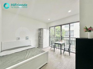 phòng studio mới full nội thất ban công thoáng mát