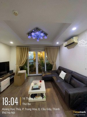 chính chủ cho thuê udic n04 hoàng đạo thúy: 3pn - 128m2 - đủ đồ. chỉ 21tr/th rẻ nhất thị trường