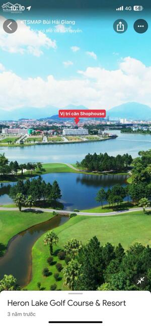 BÁN nhà phố shophouse KĐT sinh thái Bắc Đầm Vạc view sân Golf 85,2m2 MT 5,5m xây 5T 7.xtỷ 0988296228