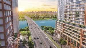 căn hộ sân vườn 1pn+ spana tower, 52m2, nhỉnh 3 tỷ, ck 23%, view sông, view pháo hoa quốc tế