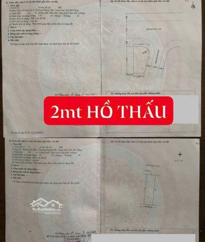 chủ bán cặp đất ô góc đường hồ thấu và phước trường 7