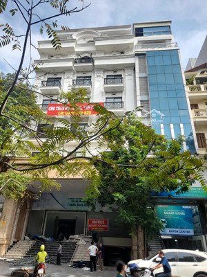 cho thuê nhà mặt phố hoàng quốc việt 8 tầng 1 hầm, diện tích 150m2/sàn tại cầu giấy, hà nội