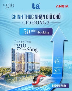 sở hữu căn hộ the gió riverside vị trí trung tâm, tiện ích 5 sao, pháp lý rõ ràng
