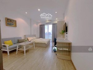 tòa chdv phố hào nam, 60m2, 7 tầng, 10 căn hộ đủ nội thất, dòng tiền 700 triệu/năm, ngõ thông rộng