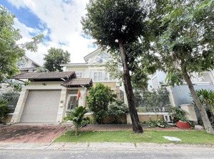 cho thuê biệt thự 1 trệt 3 lầu 7pn 8x25m mặt tiền đường số kdc nam long trần trọng cung