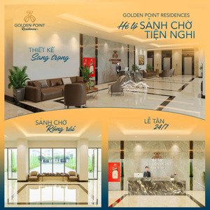 chỉ từ 196 tr sở hữu ngay căn hộ tại golden point kiến an, hải phòng.