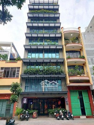 bán tào nhà mặt tiền lê quang định - 6.6x27m - 187m2 - 1 hầm 7 tầng - 160 triệu/tháng - giá 40 tỷ