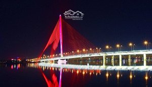 vip sông! bán đất 3 lô liền kề 306m - 64,99 tỷ - mt trần hưng đạo - q. sơn trà