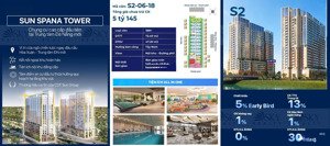 căn hộ sân vườn spana tower đà nẵng - giá cđt - ck cao