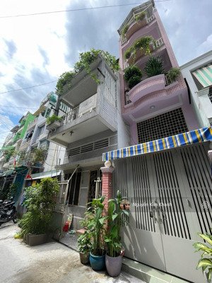 bán nhà hẻm xe tải thông - lê ăn sỹ - oto ngủ trong nhà - 61m - 4 tầng - sát bên q10 và phú nhuận