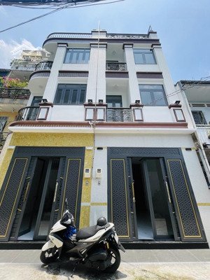 cực hot! hẻm xe hơi - btct 4 tầng - nhà mới keng vào ở ngay - sát vách q1