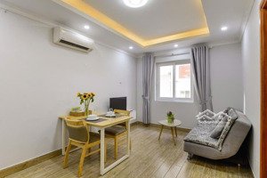 căn hộ 1pn full nội thất cửa sổ lớn ngay hưng gia 2, tân phong - gần lotte, rmit, phú mỹ hưng