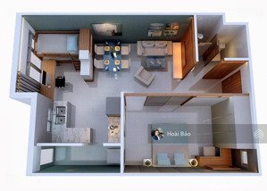 bán căn hộ ehome 3 - 2pn - 54m² - sổ hồng riêng