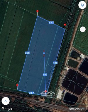 hàng hiếm tại đường 819, tân lập, mộc hóa, long an, 19 tỷ, 15775m2