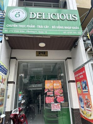 chính chủ cho thuê mặt bằng mặt tiền trung tâm 212 vĩnh viễn, p4, quận 10, dt: 3,5x10m = 35m²