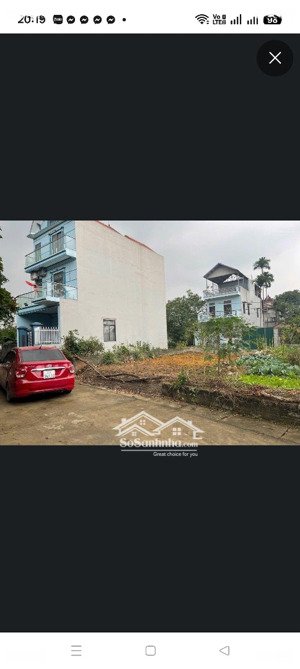 chính chủ cần bán lô đất 98,8m, fuil thổ cư 2 tiền , giá 2,6 tỷ. chương mỹ hà nôj