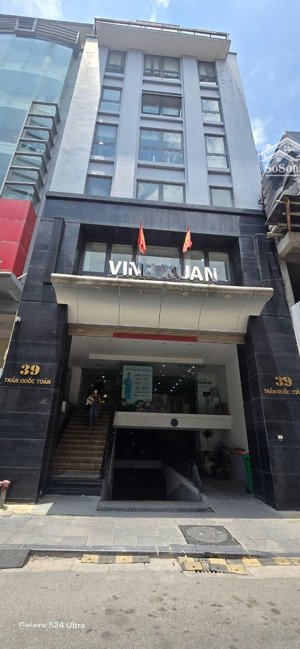 chân dài - đồng me - nam từ liêm. toà vp siêu đẹp, vỉa hè đá bóng. 120m - 8 tầng - mt 9m - 54 tỷ