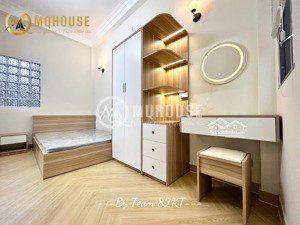 cho thuê căn phòng mới 1pn tách bếp ban công gần chợ bà chiểu phan văn trị. full nội thất tiện nghi