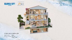 bán biệt thự tại blanca city, 3/2, 10, vũng tàu, 161 triệu / m2, 272.6 m2