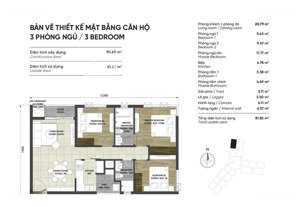 sốc!!! 3pn dhomme lầu cao ,nhà mới 100% nhận nhà ngay giá chỉ 6ty1 (100%) 