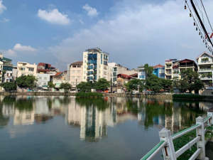 bán đất tặng nhà - view hồ bồ đề - dân xây 5 tầng kiên cố - ô tô tránh kinh doanh - chào hơn 16 tỷ