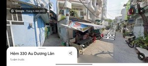 bán nhanh nhà mặt hẻm 330 âu dương lân, xem nhà gọi thư 
