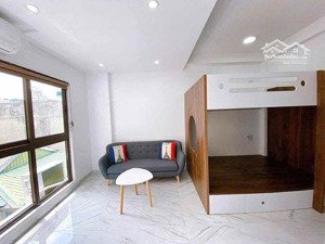 20,5tỷ toà căn hộ dịch vụ phố thái thịnh - 10m ra mặt phố - thoáng trước sau - 53m2 - 7t thang máy