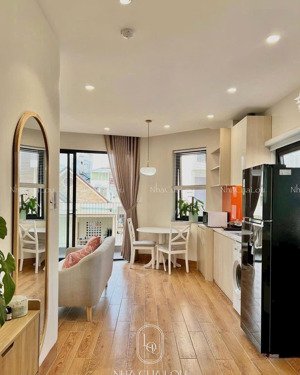 căn hộ cao cấp quận 7 1pn 40m2 bancong nội thất mới gần lotte q4 q1 bình thạnh trung tâm