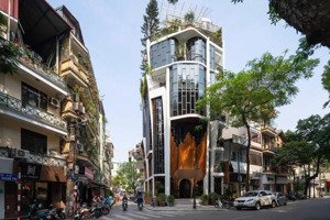 cho thuê nhà mặt phố phan phù tiên 60m2 x 7 tầng, mt 5m thông sàn, riêng biệt, giá 50tr/tháng