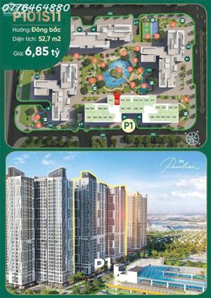 Bán shophouse khối đế Pavilion P1 – Vinhomes Ocean Park 1
