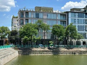 bán tòa lô góc 8 tầng mặt đường yên hoa, view mặt hồ tây, gần ks sheraton, dt 119m2, mt 6.2m
