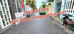 chính chủ nhà tt phố đà nẵng, mặt tiền kd 3 tầng, 3 mê đúc, kiệt 4m huỳnh ngọc huệ, sân ô tô