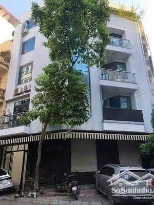 cho thuê nhà trung kính, dt 80m, 5 tầng, mt 15m, lô góc, nhà đẹp, vào luôn, 50tr/tháng