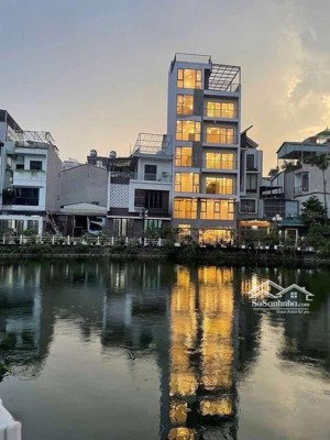ngọc thuỵ 8 tầng thang máy view hồ- 60m2 mặt tiền 8.5m vỉa hè kd 23 tỷ
