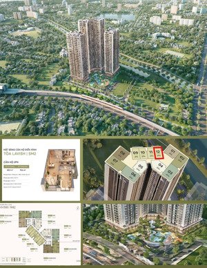 chỉ với 6.3tỷ có ngày căn hộ cao cấp 85.8m2 trong tòa trung tâm greenera southmark gần đ giải phóng