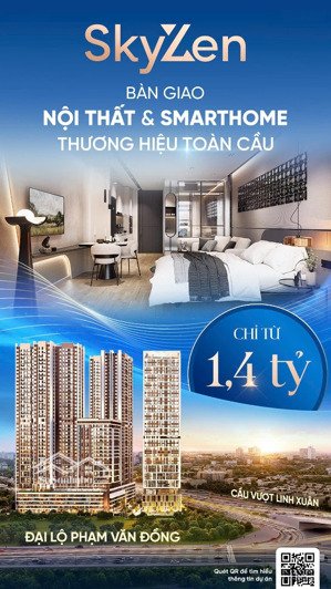 bán căn hộ chung cư skyzen, an bình, dĩ an, bình dương, 3 tỷ, 59 m2, hàng hiếm tại uy tín