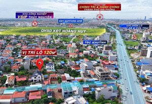 bán lô đất tại thủy đường, thủy nguyên. diện tích 120m² ngang 6m. giá siêu hời