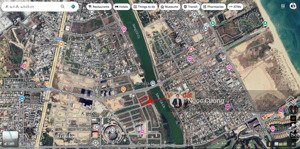 siêu hiếm cặp fpt view kênh - sát sông cổ cò 216m2 ngang 12m gía đầu tư lh 