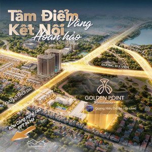 chỉ từ 196 triệu, sở hữu ngay căn hộ noxh golden point hải phòng, vay ưu đãi 70%. lh:0782100821